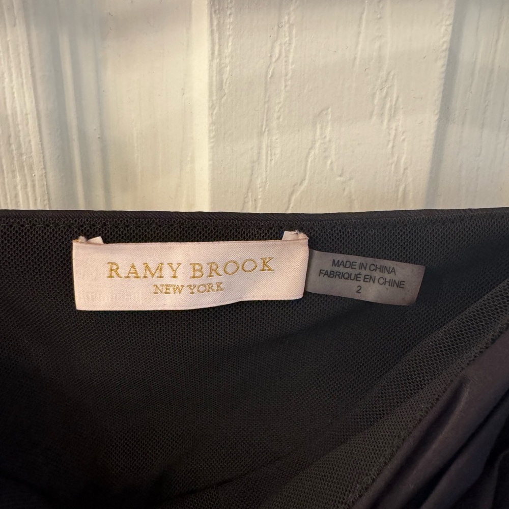 Ramy Brook Women Estrelle Ruffle Crop Top - Size 2 - Picture 3 of 3